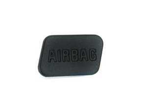 ES#103096 - 51418413216 - Airbag Trim Cover - right - Black, Snaps in place, "AIRBAG" inscription - Genuine BMW - BMW
