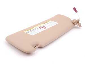 ES#87102 - 51168237646 - E46 Beige Sun Visor - Right - Made of vinyl - Genuine BMW - BMW