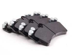 ES#260910 - HB501G.625 - Front DTC-60 Race Brake Pad Set - High deceleration rates, smooth initial bite - Hawk - Audi Volkswagen Porsche