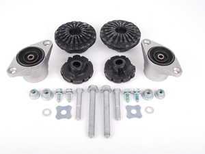 ES#2581966 - 8E0412377CKT2 - Cup Kit/Coilover Installation Kit - Includes shock/strut mounts, spring pads, and hardware - Genuine Volkswagen Audi - Audi
