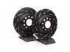 ES#522697 - USR1410 -  Rear Slotted Brake Rotors - Pair (282x12) - Reduce the fading, improve your braking - OE# 1K0615601AD - EBC - Audi Volkswagen