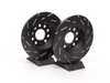 ES#522697 - USR1410 -  Rear Slotted Brake Rotors - Pair (282x12) - Reduce the fading, improve your braking - OE# 1K0615601AD - EBC - Audi Volkswagen