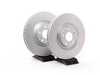 ES#2562185 - 8E0615301TK1 - Front Brake Service Kit - Featuring ECS V5 rotors and ECS DD23 ceramic pads. - Assembled By ECS - Audi