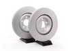 ES#2562185 - 8E0615301TK1 - Front Brake Service Kit - Featuring ECS V5 rotors and ECS DD23 ceramic pads. - Assembled By ECS - Audi