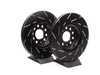 ES#522693 - USR1386 - Front Slotted Brake Rotors - Pair (312x25) - Reduce the fading, improve your braking - OE# 1K0615301AA - EBC - Audi Volkswagen