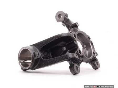 ES#315818 - 1K0407255AA - Front Steering Knuckle - Left - Also referred to as the spindle or wheel bearing housing - Genuine Volkswagen Audi - Audi Volkswagen