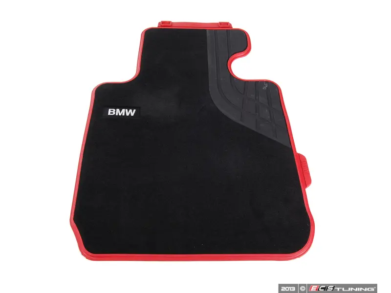 Genuine BMW - 51472293356 - Sport Line Front Carpeted Floor Mat 
