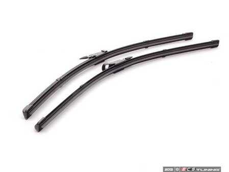 ES#2568564 - 2518200645KT - Front Aero Wiper Blade Set - Clear up streaks & improve rainy day visibility - Valeo - Audi