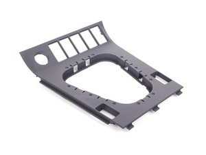 ES#81700 - 51162491396 - Shifter Trim - Schwarz/Black - Trim piece surrounding the shifter - Genuine BMW - BMW