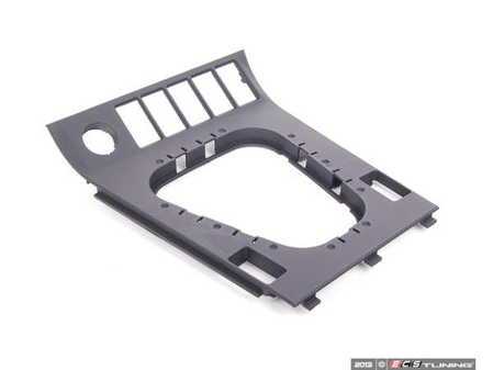 ES#81700 - 51162491396 - Shifter Trim - Schwarz/Black - Trim piece surrounding the shifter - Genuine BMW - BMW