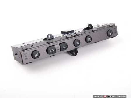 ES#167271 - 61316926959 - Center Console Switch Assembly - Heated seat switches and traction control switch located above the shifter assembly in the center console - Genuine BMW - BMW
