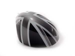 ES#253383 - 51162147673 - Mirror Cap Black Jack - Left - Upgrade or replace your MINI side mirror cap - Genuine MINI - MINI