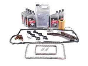 ES#2586734 - 11311738700TBKT - Timing Chain Kit - Everything you need to get the job done, including coolant, oil and filter - Assembled By ECS - BMW