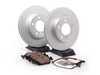 ES#514101 - E463411-5 - Front Brake Service Kit - Featuring coated rotors and ECS DD23 Daily Driver ceramic pads - Assembled By ECS - BMW