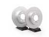 ES#514101 - E463411-5 - Front Brake Service Kit - Featuring coated rotors and ECS DD23 Daily Driver ceramic pads - Assembled By ECS - BMW