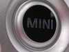 ES#65834 - 36136771000 - Hub Cap With MINI Logo Silver For R102 Wheel - Priced Each - Needed with new wheels or for lost caps - Genuine MINI - MINI
