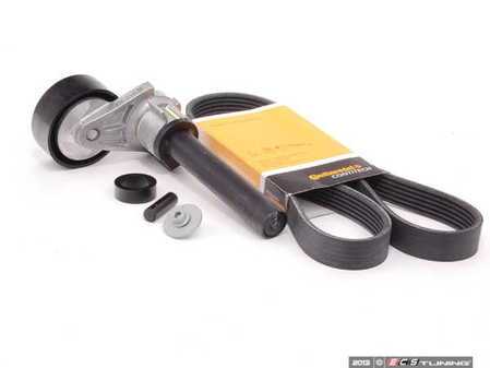 ES#2586329 - 06J903133A1KT - Accessory Belt Kit - Keep your drive belt tight with a new belt, tensioner, and hardware - Assembled By ECS - Audi Volkswagen
