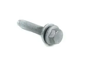 Hexagon screw with flange