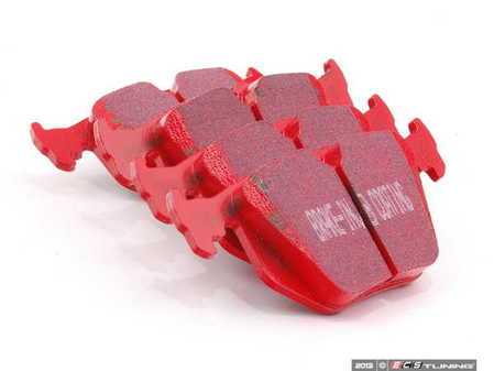 ES#520617 - DP3871C - Rear RedStuff Performance Brake Pad Set - A high performance street pad, featuring Kevlar technology - EBC - BMW