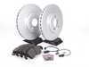 ES#2594263 - 8K0615301AKT2 -   Front Brake Service Kit - Featuring Meyle rotors and ECS DD23 "Daily Driver" ceramic pads. - Assembled By ECS - Audi