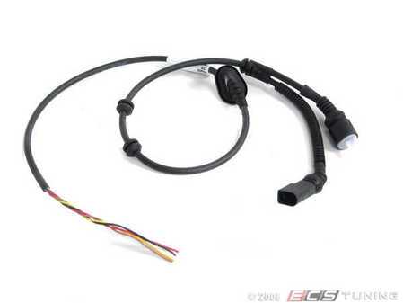 ES#310691 - 1J0927903R - Front ABS Wiring Harness - Left - For vehicles with brake pad wear indicators, located on the front left side. - Genuine Volkswagen Audi - Volkswagen