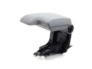 ES#84534 - 51167901343 - Front Armrest Assembly - Grey Leather - Keep your interior looking like new - Genuine BMW - BMW