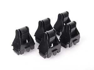 ES#2598808 - 52208099555KT - Clip - Pack Of 5 - Black - Genuine BMW - 