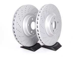 ES#2576253 - 2304210712KT3 - Front Brake Rotors - Pair (360x36) - Featuring a protective Meyle Platinum coating - Meyle - Mercedes Benz