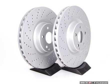 ES#2576253 - 2304210712KT3 - Front Brake Rotors - Pair (360x36) - Featuring a protective Meyle Platinum coating - Meyle - Mercedes Benz