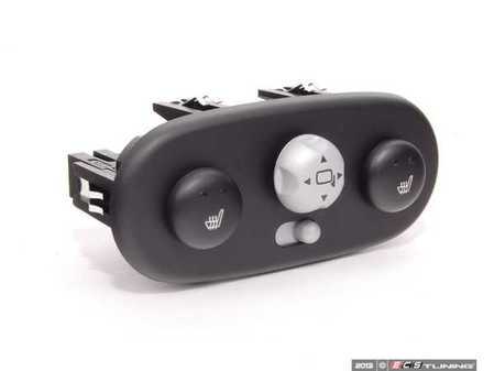 ES#167137 - 61316918217 - Center Console Heated Seats / Power Mirror Switch - Replace your broken or missing button switch - Genuine MINI - MINI