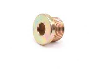ES#1508949 - 99906300802 - Oil Drain Plug - With magnet - Does not include washer - Genuine Porsche - Porsche