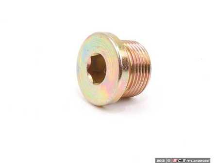 ES#1508949 - 99906300802 - Oil Drain Plug - With magnet - Does not include washer - Genuine Porsche - Porsche