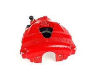 ES#7645 - 1J0615124C -  Front Brake Caliper - Right - Genuine caliper painted red - Genuine Volkswagen Audi - Volkswagen