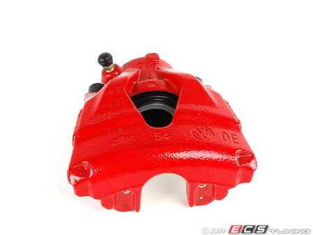 ES#7645 - 1J0615124C -  Front Brake Caliper - Right - Genuine caliper painted red - Genuine Volkswagen Audi - Volkswagen