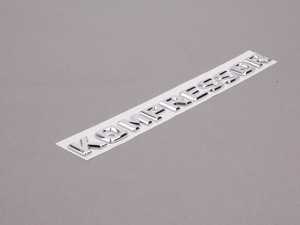 ES#1733982 - 2038173015 - 'KOMPRESSOR' Emblem - Located on the trunk lid - Genuine Mercedes Benz - Mercedes Benz