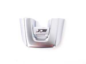 ES#1874293 - 1K8419685BPOP - R - Line Steering Wheel Emblem - From the European R - Line model. - Genuine Volkswagen Audi - Volkswagen