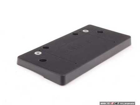 ES#250401 - 51132756510 - Front License Plate Mount - Sport Bumper - Add a front plate or replace yours - Genuine MINI - MINI