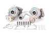 ES#3247798 - 5304988002526KT - RS4 K04 Turbochargers With Install Kit - Includes the left (K04-025) & right (K04-026) side turbochargers with associated installation hardware - Assembled By ECS - Audi