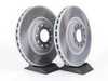 ES#2539237 - 8E0615301ADKT4 - Front UV Coated Brake Rotors - Pair (321x30) - Features Brembo's special UV paint treatment that guarantees superior corrosion resistance. - Brembo - Audi
