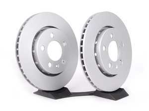 ES#263696 - 8N0615601BKT2 - Rear Brake Rotors - Pair (256x22) - Featuring a protective Meyle Platinum coating. - Meyle - Audi Volkswagen