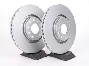 ES#2500639 - 8E0615301ADKT5 - Front Brake Rotors - Pair (321x30) - Featuring a protective Meyle Platinum coating. - Meyle - Audi