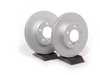 ES#1866547 - E463411 - Front Brake Service Kit - Featuring Meyle coated rotors and ECS DD23 "Daily Driver" ceramic brake pads. - Assembled By ECS - BMW