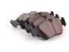 ES#1866547 - E463411 - Front Brake Service Kit - Featuring Meyle coated rotors and ECS DD23 "Daily Driver" ceramic brake pads. - Assembled By ECS - BMW
