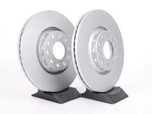 ES#2535446 - 8E0698301RKT3 - Front Brake Rotors - Pair (312x25) - Featuring a protective Meyle Platinum coating. - Meyle - Audi Volkswagen