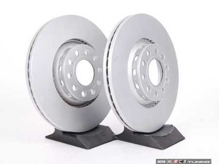 ES#2535446 - 8E0698301RKT3 - Front Brake Rotors - Pair (312x25) - Featuring a protective Meyle Platinum coating. - Meyle - Audi Volkswagen