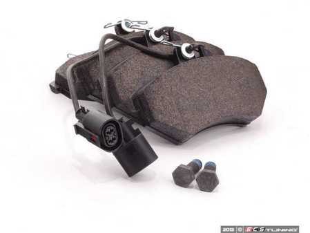 ES#519 - MDB1700D - Front Red Box Brake Pad Set - With Sensors - A great alternative to expensive OEM pads - Mintex - Volkswagen