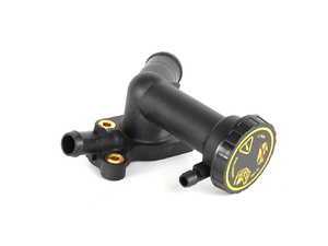 ES#25160 - 11537829959 - Thermostat Housing W/ Cap - Works to connect the thermostat to the head. - Genuine MINI - MINI