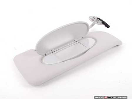 ES#83220 - 51167057468 - Sun Visor / Mirror Illumination Right - Horizon Grey - Replace your broken or missing visor. - Genuine MINI - MINI