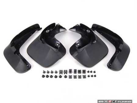 ES#2598336 - 5K0075111 - Front & Rear Splash Guard Kit - (NO LONGER AVAILABLE) - Protect your car from road debris - Genuine Volkswagen Audi - Volkswagen