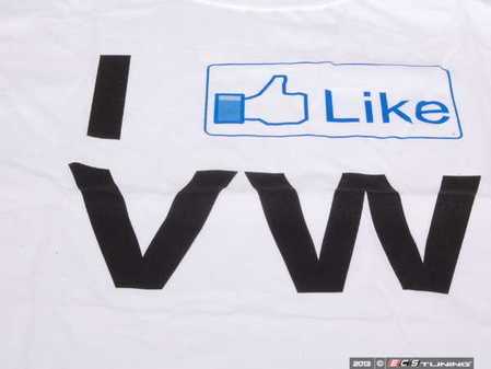 ES#2554641 - DRG013663XL - I Like VW Tee - XL - Show the world that you are a true VW fan. - DriverGear - Volkswagen